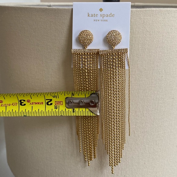 Kate Spade Glimmer Shimmer Statement Earrings - Picture 6 of 6